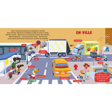 Mon doc p'tit loup - Les véhicules - Auzou