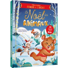 Mon premier roman de l'Avent Le Noël des animaux - Auzou