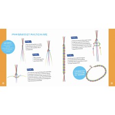 Mon coffret d'artiste - Mes créations fluos - Auzou 2