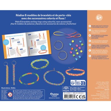 Mon coffret d'artiste - Mes créations fluos - Auzou