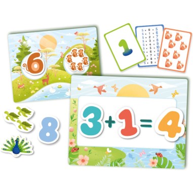 Mon petit coffret aimanté - Mes premiers chiffres - Auzou