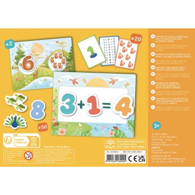 Mon petit coffret aimanté - Mes premiers chiffres - Auzou