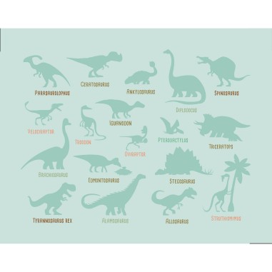 Mon petit coffret aimanté - Les dinosaures - Auzou
