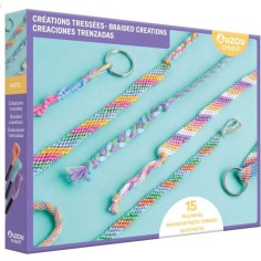 Mon coffret d'artiste - Créations tressées en fil brésilien - Auzou