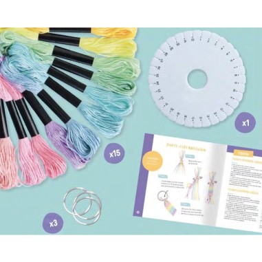 Mon coffret d'artiste fils brésiliens pastels - Auzou