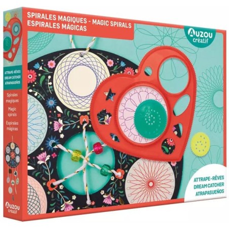 Mon coffret d'artiste Spirales magiques - Auzou