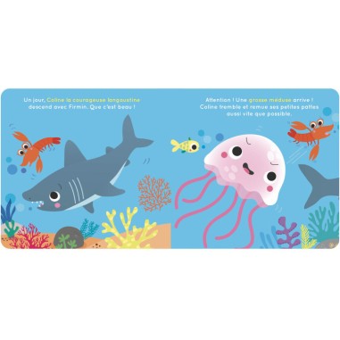 Mon premier livre de bain - Firmin le requin - Auzou