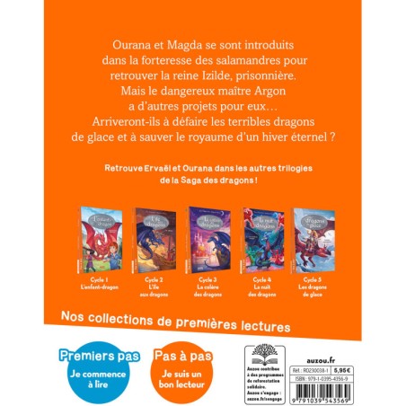 Les dragons de glace - La bataille de l'hiver - Tome 3 - Auzou