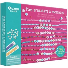 Mon coffret d'artiste : Mes bracelets à messages - Auzou