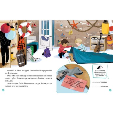 Mon roman énigme - Mes premières enquêtes : le sercret du vieux château - Auzou