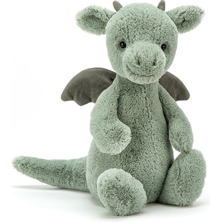Peluche Dragon Bashful - Le plus timide des dragons - 31 cm - Jellycat