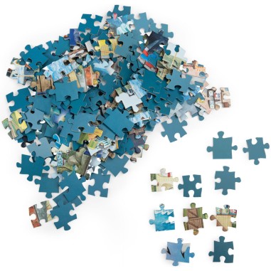 Puzzle phare 500 pièces - Le jardin du moulin - Le jardin du moulin - Moulin Roty