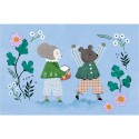 Invitations et stickers Fanfare des animaux - Djeco