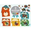 Invitations Pow ! Bang ! - Djeco
