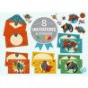 Invitations Pow ! Bang ! - Djeco