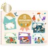 Invitations Copines du jardin - Djeco
