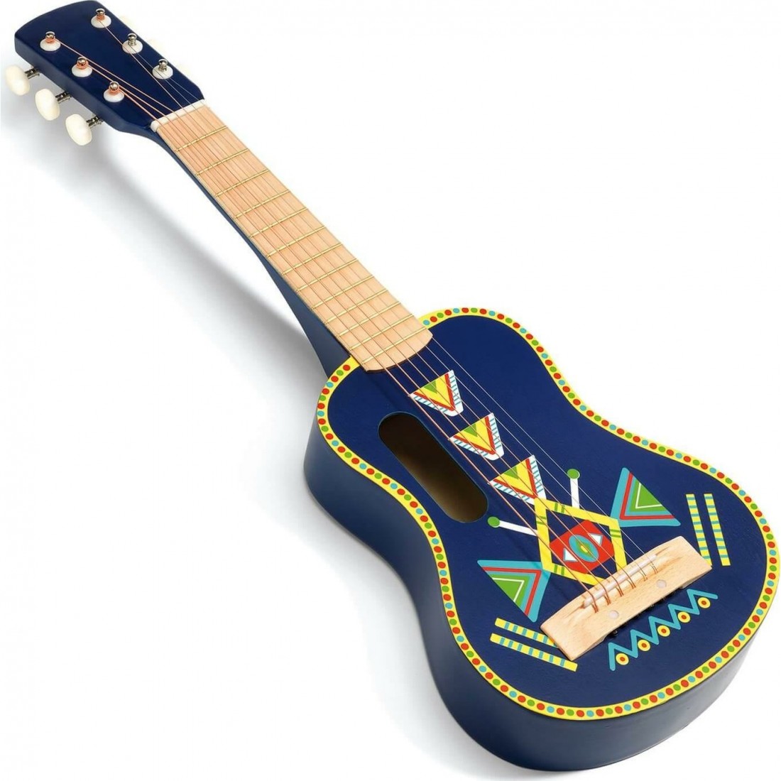YAKOK 6 Cordes Guitare Enfant avec Micro - Guitare Electrique Enfant -  Jouet Guitare - Jeux Guitare Enfant pour Bebe Fille et Garçon 3-9 Ans -  Jouet pour s'éveiller