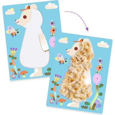 Laine & scratch - Tout poilus ! - Djeco