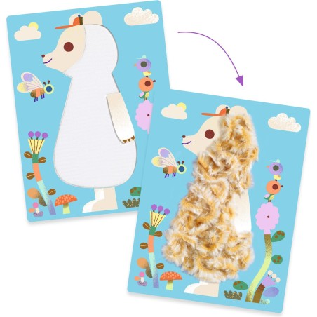 Laine & scratch - Tout poilus ! - Djeco