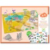 Stickers à relever - Animaux - Djeco
