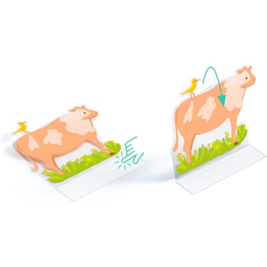 Stickers à relever - À la ferme - Djeco