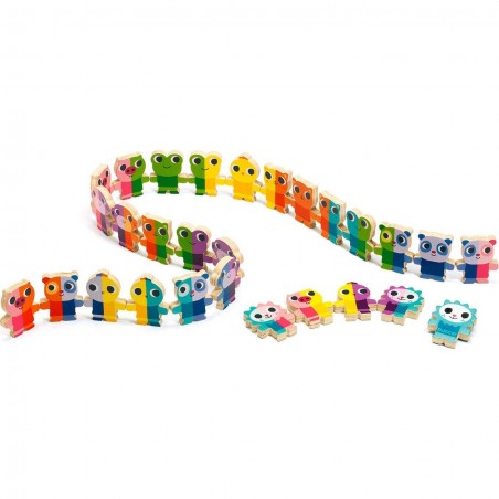 Jeu Domino Up Animaux - Djeco