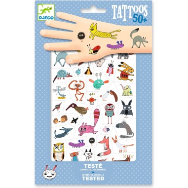 Tatouages Petites bestioles - Djeco