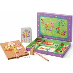 Jeu marteau et clous - Tap Tap Jardin - Djeco 2