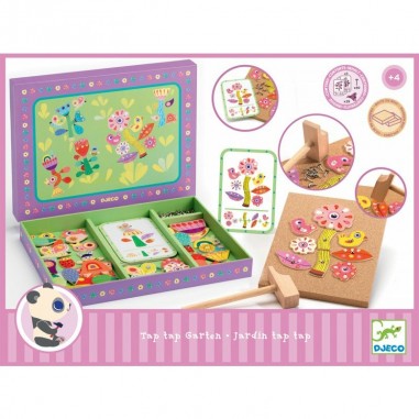 Jeu marteau et clous - Tap Tap Jardin - Djeco