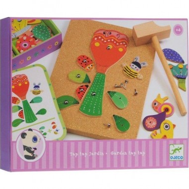 Jeu marteau et clous - Tap Tap Jardin - Djeco