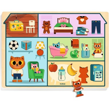 Puzzlo House - Djeco