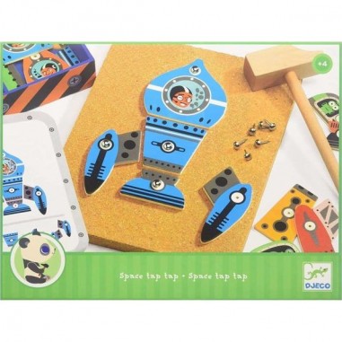 Jeu marteau et clous - Tap Tap Space - Djeco