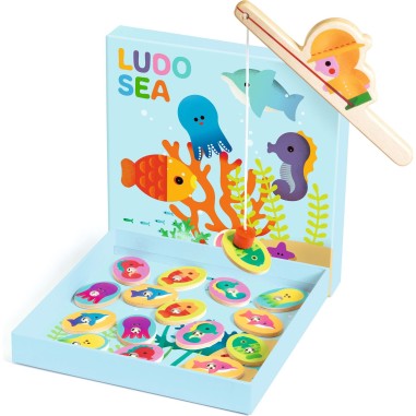 Ludo Sea - Coffret de 4 jeux - Djeco