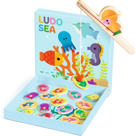 Ludo Sea - 4 jeux - Djeco