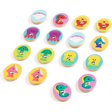 Ludo Sea - 4 jeux - Djeco