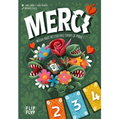 Merci - Jeu de Cartes - Jeu de Société - Flip Flap Editions