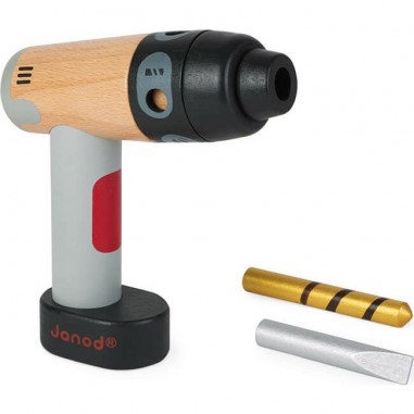 Perceuse en bois Brico Kids - Janod