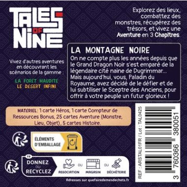 Tales of Nine 1 : La Montagne Noire - Arkham Society