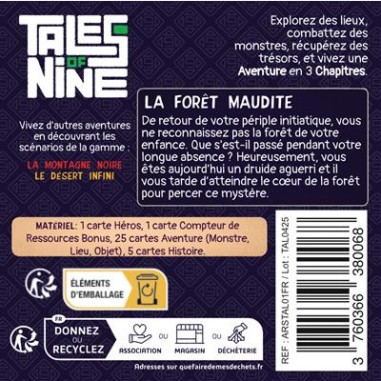 Tales of Nine 2 : La Forêt Maudite - Arkham Society