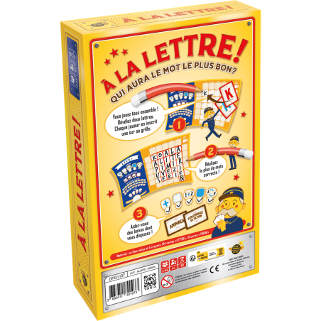 A la Lettre ! - Don't Panic Games