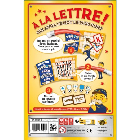 A la Lettre ! - Don't Panic Games
