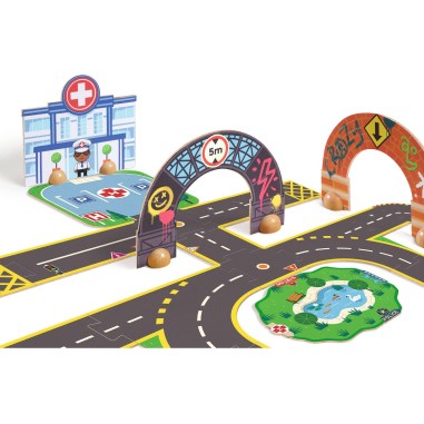 Puzzl'Up Ville-Géant - 33 pcs - Djeco