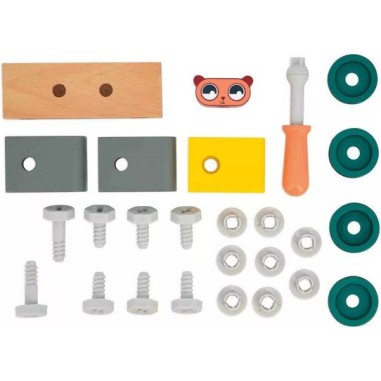 Voiture à bricoler ours - Janod