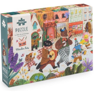 Puzzle les minouchkas - 500 pcs - Les Minouchkas - Moulin Roty