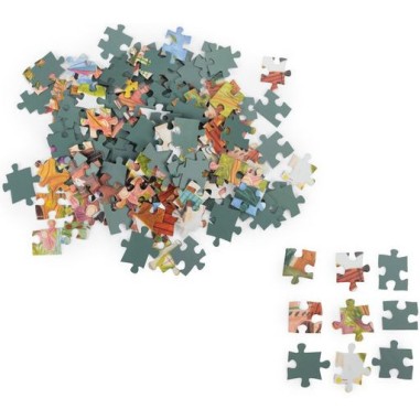 Puzzle 500 pièces La fête du printemps Les Minouchkas - Moulin Roty