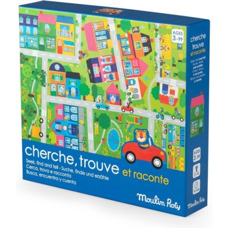 Jeu Cherche, trouve et raconte Les Popipop - Moulin Roty