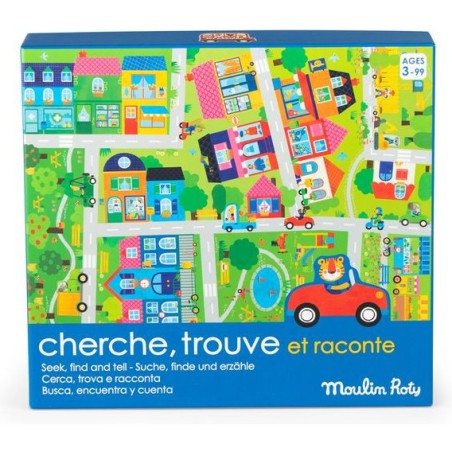 Jeu Cherche, trouve et raconte Les Popipop - Moulin Roty