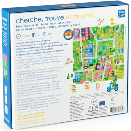 Jeu Cherche, trouve et raconte Les Popipop - Moulin Roty