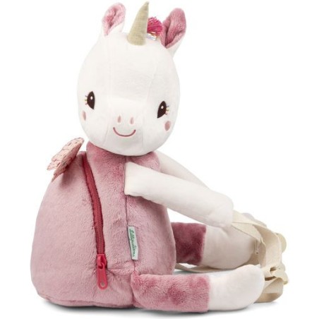 Sac à dos doux Léna la licorne - Bagagerie enfant - Lilliputiens