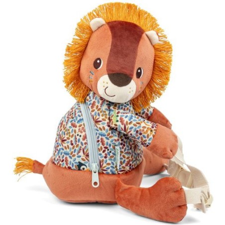 Sac à dos doux Jack le lion - Bagagerie enfant - Lilliputiens